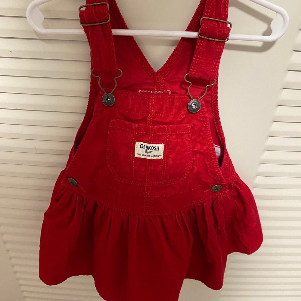Oshkosh red denim